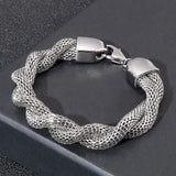 Stylish 316L Stainless Steel Men's Bracelet