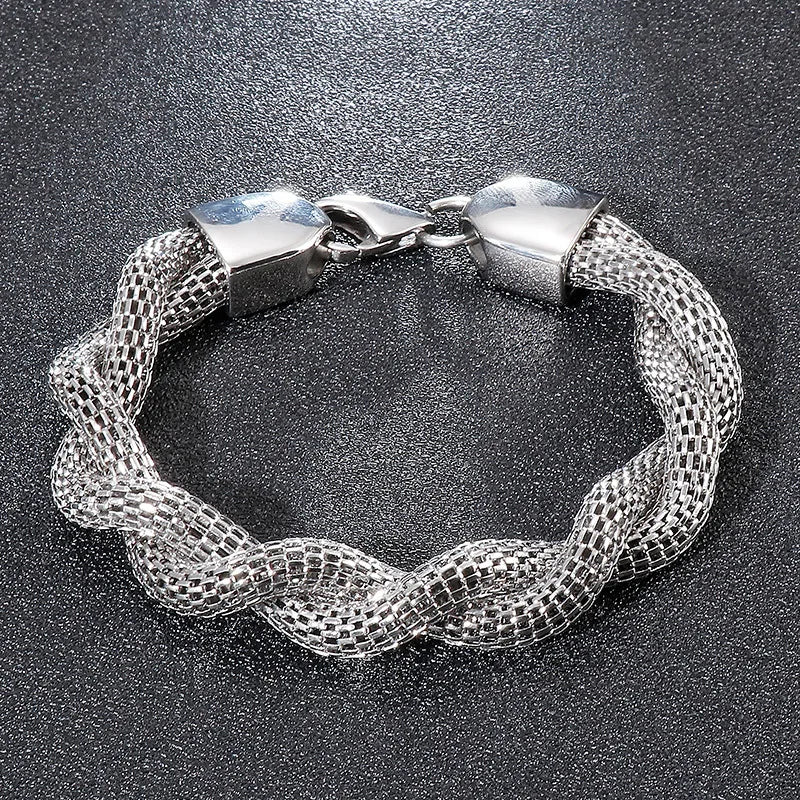 Stylish 316L Stainless Steel Men's Bracelet