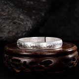 Retro Silver Elephant Ethnic Bracelet SZ0154