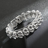 Hip-Hop Men's Steel Bracelet