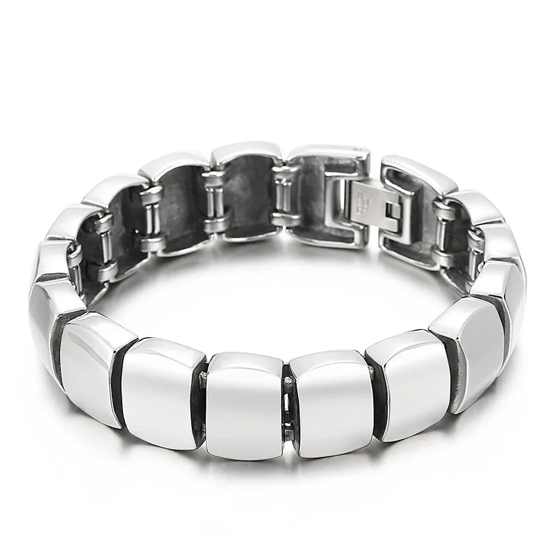 Hip-hop Stainless Steel Bracelet for Men