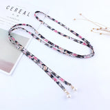 Fashionable Waist Belt Woman Adornment Chain Pearl Tassel Flower