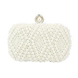 Pearl Banquet Bag Small Square Handbag