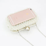Pearl Banquet Bag Small Square Handbag