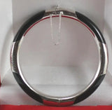 Stylish Silver Plated Agate Bracelet