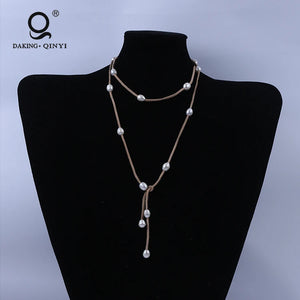 9-10mm Freshwater Pearl Necklace for Stylish Girls