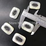 Square Shell Beads Exaggerated Multi-Purpose Beads