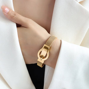 Titanium Steel Magnetic Bracelet for Women