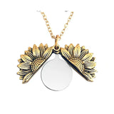 Sunflower Pendant Necklace, Women's Fashion Jewellery