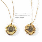 Sunflower Pendant Necklace, Women's Fashion Jewellery