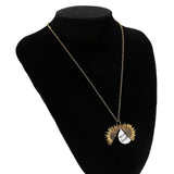Sunflower Pendant Necklace, Women's Fashion Jewellery