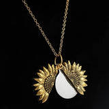 Sunflower Pendant Necklace, Women's Fashion Jewellery