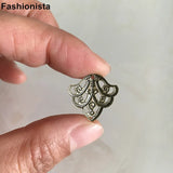 100 Metal Stamping Corn Shape Charms DIY Jewelry Supplies