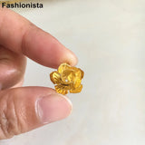 40pcs Multi-layer Lotus Flower Bead Caps, DIY Jewelry Findings
