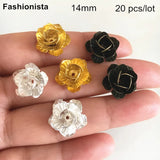 40pcs Multi-layer Lotus Flower Bead Caps, DIY Jewelry Findings