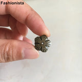 40pcs Multi-layer Lotus Flower Bead Caps, DIY Jewelry Findings