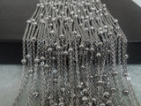 10m Stainless Steel Women Bead Link Chain DIY Necklace