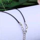 100PCS Leather Cord Chains 1.5mm Rope Necklace DIY Jewelry Accessories