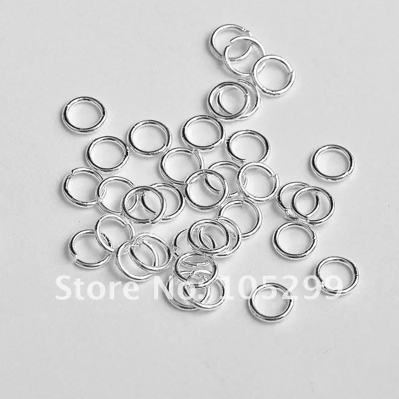 925 Sterling Silver Jump Rings 1000X