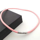 Silicone Negative Ions Necklace Stainless Steel Buckle