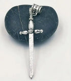 30pcs Medieval Samurai Sword Charm Pendants for Jewelry Making
