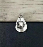 50pcs Mixed Cowboy Boot & Hat Charms Pendants Jewelry Accessories