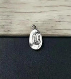 50pcs Mixed Cowboy Boot & Hat Charms Pendants Jewelry Accessories