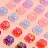 Persimmon Resin Beads DIY Jewelry Set