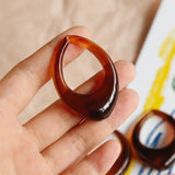 Resin Frame Pendant for DIY Earrings Making - Jewelry Accessories