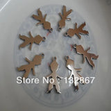 10pcs BABY BOYS stainless steel pendant necklace Jewelry DIY accessories