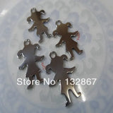 Lot 10pcs BABY GIRLS charms stainless steel pendant necklace Jewelry