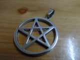 Satanic Symbol Pendant Stainless Steel Chain Polished