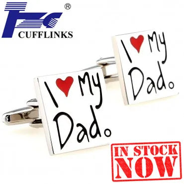 Father Dad Cufflink Cuff Link Promotion