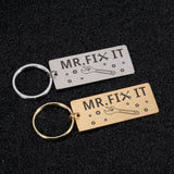 Father Dad Papa Birthday Gift Daddy Keyring Fathers Keyrings Men Stepfather