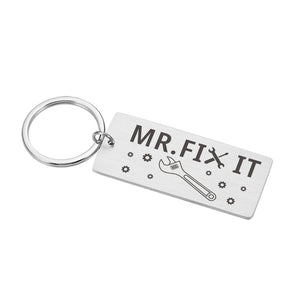 Father Dad Papa Birthday Gift Daddy Keyring Fathers Keyrings Men Stepfather