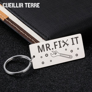 Father Dad Papa Birthday Gift Daddy Keyring Fathers Keyrings Men Stepfather