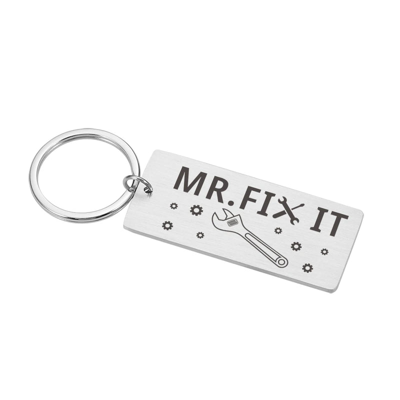 Father Dad Papa Birthday Gift Daddy Keyring Fathers Keyrings Men Stepfather