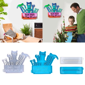 Father's DIY Wall Pendant Decoration Gift Mold
