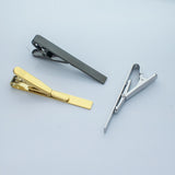 Father's Gift Stainless Steel Name Brooch Logo Products Silver Tie Clip