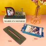 Father's Photo Frame Silicone Mold DIY Rectangular DAD Photo Frame Bracket