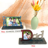 Father's Photo Frame Silicone Mold DIY Rectangular DAD Photo Frame Bracket