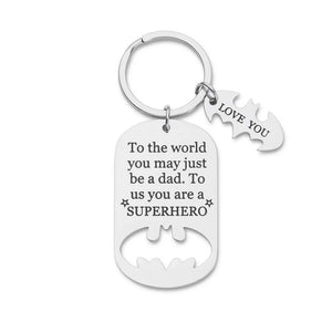 Dad Birthday Keychain I Love You From Family Husband Wife Kids
