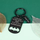 Dad Birthday Keychain I Love You From Family Husband Wife Kids
