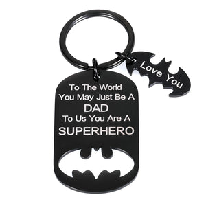 Dad Birthday Keychain I Love You From Family Husband Wife Kids