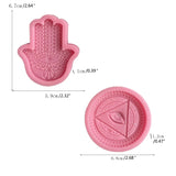 Fatima Hand Silicone Mold for DIY Jewelry and Home Decor