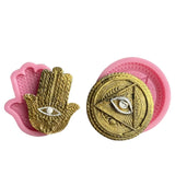 Fatima Hand Silicone Mold for DIY Jewelry and Home Decor