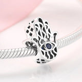 Fatima's Hand Beads S925 Sterling Silver Lady Bracelet