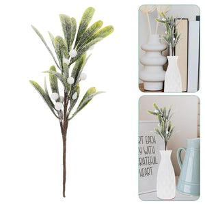 Faux Branches Christmas DIY Mistletoe Xmas Decor