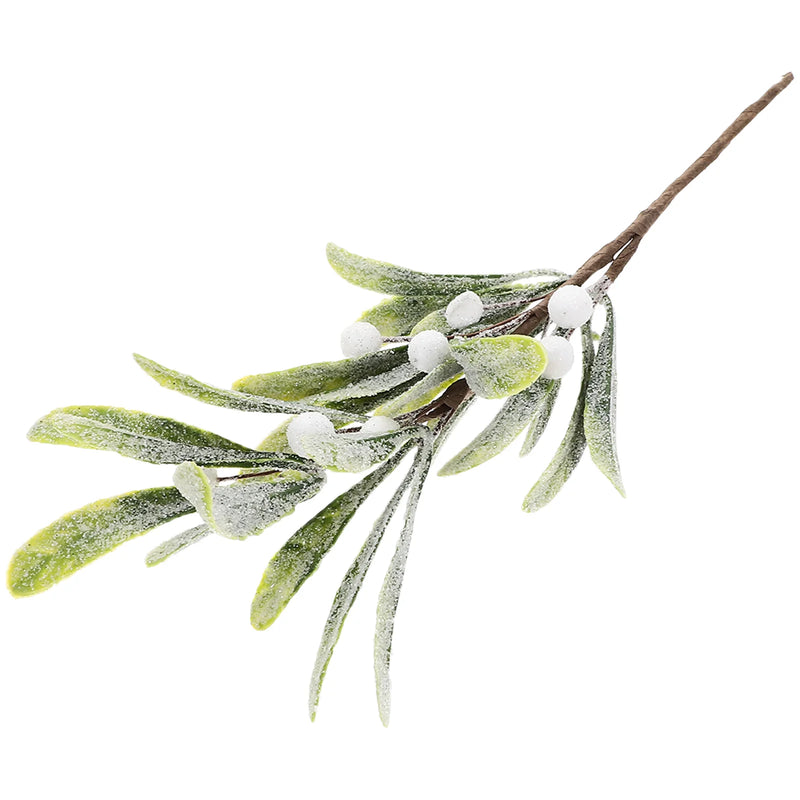 Faux Branches Christmas DIY Mistletoe Xmas Decor