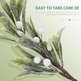 Faux Branches Christmas DIY Mistletoe Xmas Decor